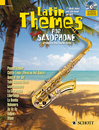 SCHOTT MASTER PLAY-ALONG SERIES - LATIN THEMES FOR TENOR SAXOPHONE - 12 VIBRANT THEMES WITH LATIN FL