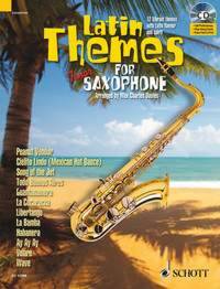 SCHOTT MASTER PLAY-ALONG SERIES - LATIN THEMES FOR TENOR SAXOPHONE - 12 VIBRANT THEMES WITH LATIN FL
