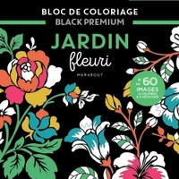 BLOC BLACK PREMIUM - JARDIN FLEURI