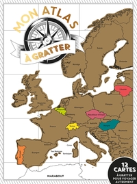 Mon atlas à gratter