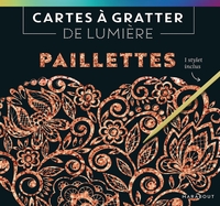CARTES A GRATTER DE LUMIERE : PAILLETTES