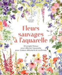 Fleurs sauvages à l'aquarelle