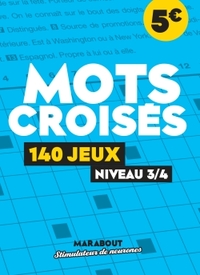 MOTS CROISES - 140 JEUX NIVEAU 4/5