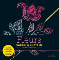 Livre à gratter Fleurs