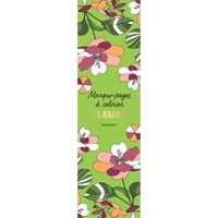 MARQUE-PAGES A COLORIER - FLEURS
