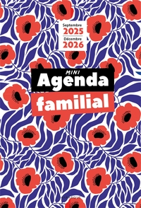 MINI AGENDA FAMILIAL - SEPTEMBRE 2025 - DECEMBRE 2026
