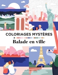 Coloriages mystères - Balade en ville