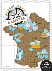 MON ATLAS DE FRANCE A GRATTER