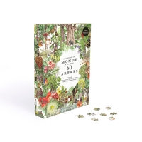 PUZZLE - DECOUVRIR LE MONDE A TRAVERS 50 ARBRES