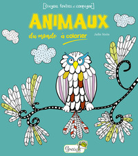 ANIMAUX DU MONDE A COLORIER