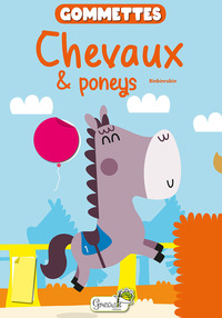 Gommettes chevaux et poneys