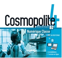 COSMOPOLITE 4 : MANUEL NUMERIQUE CLASSE (CLE USB)