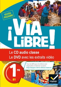Via libre 1re, Coffret CD - DVD classe