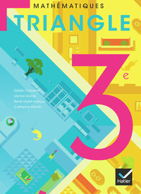 Mathématiques, Triangle 3e, Livre de l'élève - Grand format