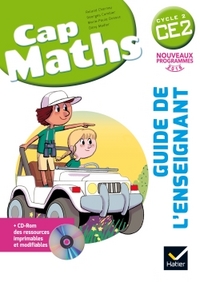 Cap Maths CE2, Guide de l'enseignant + CD-Rom