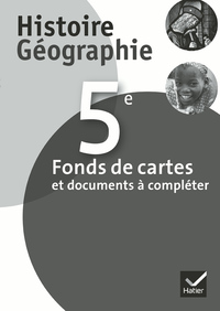 Ivernel - fonds de cartes Histoire-Géographie 5e, Fonds de cartes