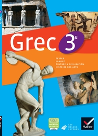 Grec, Les Belles Lettres 3e, Livre de l'élève