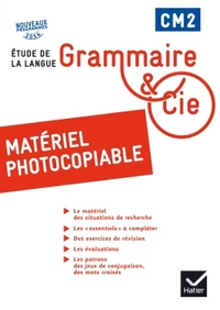 Grammaire et Compagnie CM2, Matériel photocopiable