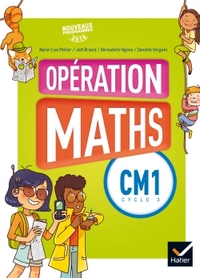 Opération Maths CM1, Manuel de l'élève