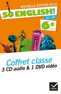 So English ! 6e, Coffret CD + DVD