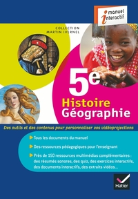 Ivernel Histoire-Géographie 5e, CD-rom enseignant adoptant papier