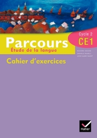 Parcours français CE1 - Cahier d'exercices
