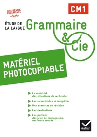 Grammaire et Compagnie CM1, Matériel photocopiable