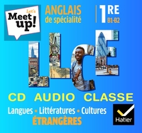 Let's Meet up ! Langues, littératures et cultures étrangères 1re, Coffret CD audio classe