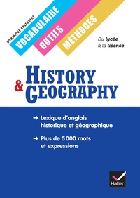 History Géography - Classes Européennes Lycée, Vocabulaire, outils, méthodes (version anglaise)