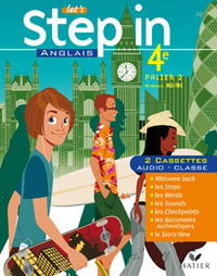 Let's Step in ! 4e, Coffret 3 K7 classe