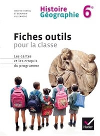 Histoire Géographie, Ivernel/Villemagne 6e, Pochette Fiches-Outils pour la classe