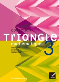 Triangle Mathématiques 3e, Livre de l'élève - Petit Format (version rigide)