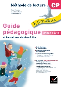 À tire-d'aile CP, Guide Pédagogique NON VENDU SEUL Compose le 9653593