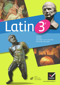 Latin, Les Belles Lettres 3e, Livre de l'élève