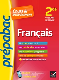 Français 2de - Prépabac Cours & entraînement