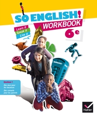 So English ! 6e - Palier 1 A1/A+, Cahier d'activités 