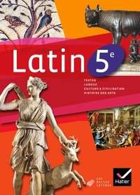 Latin, Les Belles Lettres 5e, Livre de l'élève