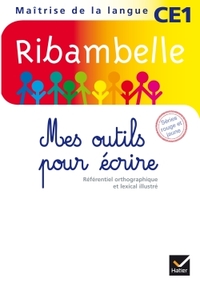 Ribambelle CE1 2010 série Rouge, Mes outils pour écrire NON VENDU SEUL Compose le 9344979