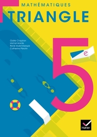 Mathématiques, Triangle 5e, Livre de l'élève - Petit format