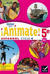 ¡ Animate ! 5e, Livre de l'élève