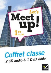 Let's Meet up !  1re, Coffret CD - DVD classe