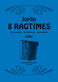 8 RAGTIMES FUR AKKORDEON ACCORDEON