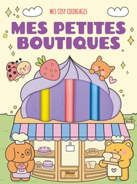 Mes petites boutiques - Mes cosy coloriages