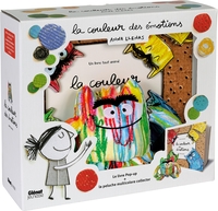 COFFRET Couleurs des Emotions. Pop-up et Peluche Multicolore