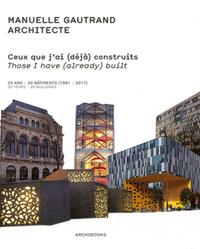 Ceux que j'ai (déjà) construits
