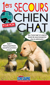 Livre "1ers secours pour mon chien/chat"