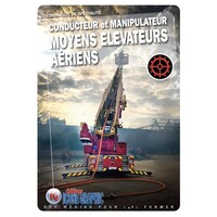 LIVRE "FORMATION DE SPECIALITE SAPEUR-POMPIER - CONDUCTEUR ET MANIPULATEUR MOYENS ELEVATEURS AERIENS