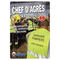 LIVRE "CHEF D'AGRES 1 EQUIPE - ENCADRANT(E) DES OPERATIONS DES SECOURS"
