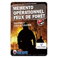 Mémento opérationnel "Feux de forêts - Equipier à Chef de colonne"