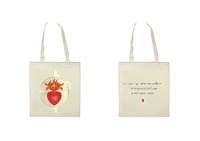 Sac soufflet Sacré Coeur « Aimer, c’est… »